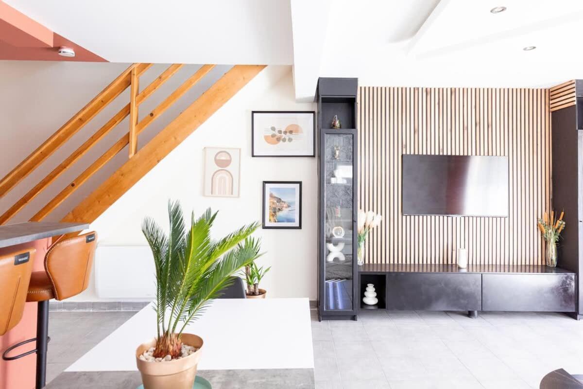 Loft Moderne Et Cosy Proche Des Villes Et Plages Demouville Eksteriør bilde