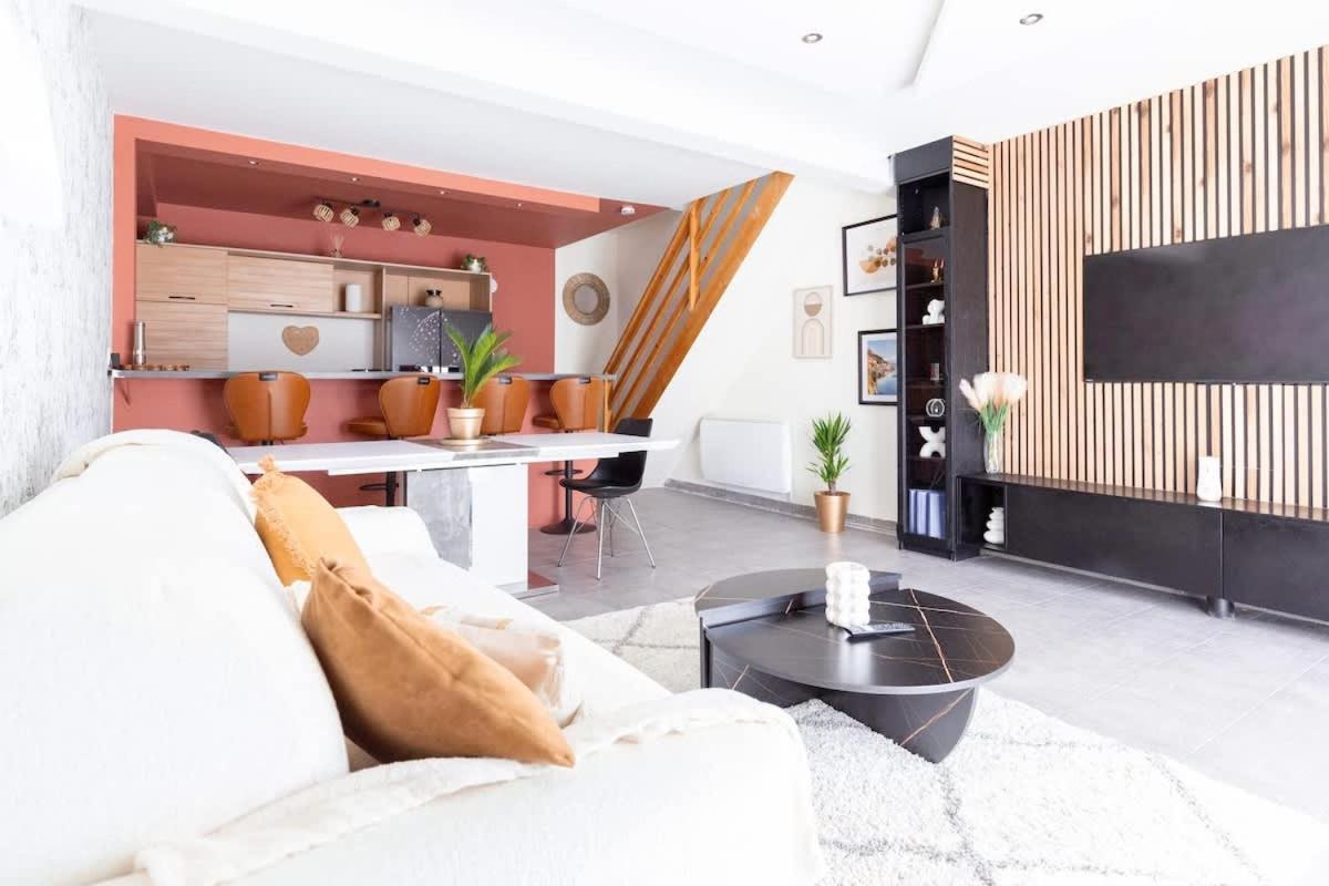 Loft Moderne Et Cosy Proche Des Villes Et Plages Demouville Eksteriør bilde